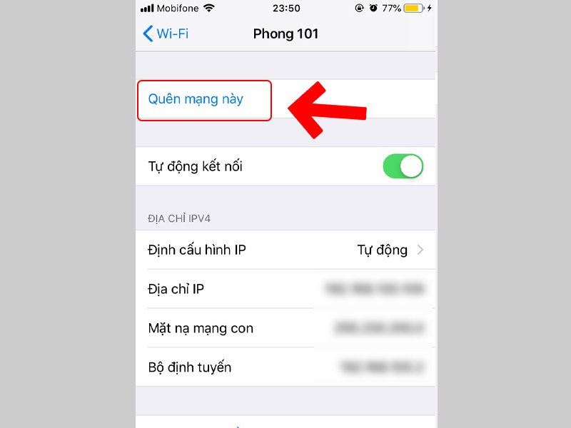 Cách chia sẻ WiFi trên iPhone