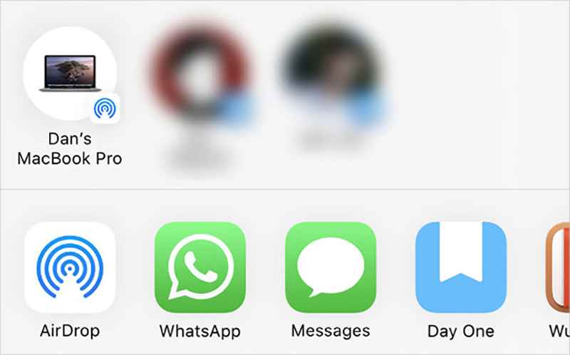 Chuyển dữ liệu từ iPhone sang iPhone bằng Airdrop, Message, Mail