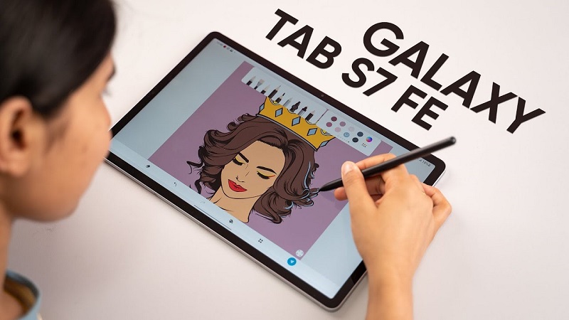 Đánh giá Samsung Tab S7 Fe: Hiệu năng ổn định, pin trâu