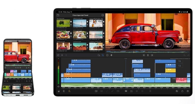 Samsung Galaxy Tab S9 Wifi 12GB 256GB truyền tải tệp tin nhanh chóng giữa các thiết bị Samsung qua tính năng Quick Share