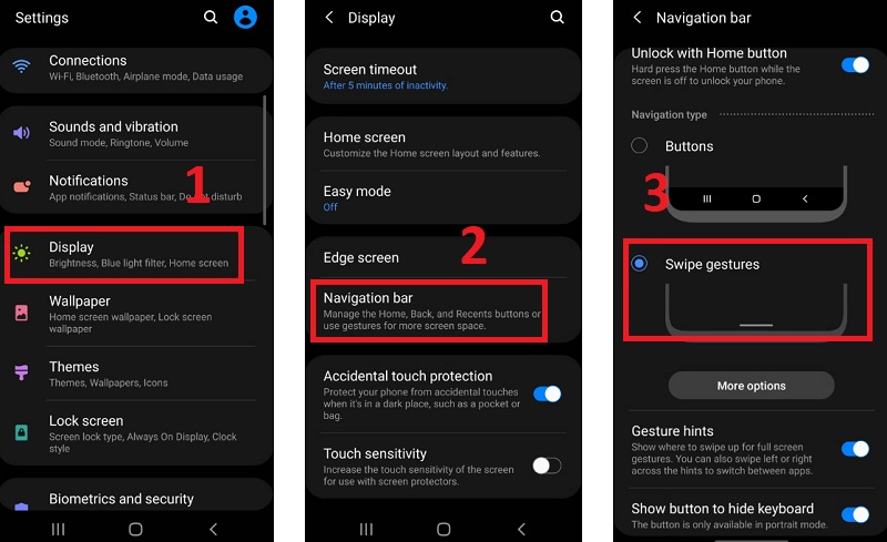 Cách kích hoạt điều hướng cử chỉ trên điện thoại Android