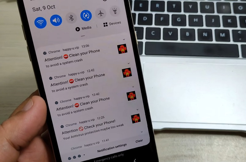 Mẹo tránh nhận cảnh báo virus giả mạo