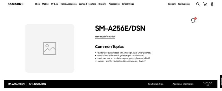 Galaxy A25 5G có thể sẽ được ra mắt sớm