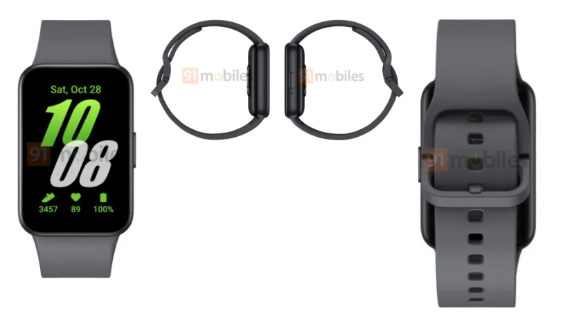 Galaxy Fit 3 sẽ có các tùy chọn màu sắc tinh tế, nhưng lại không mấy mới mẻ