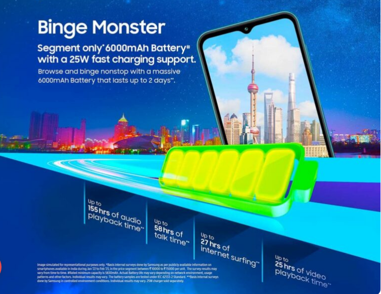 Galaxy M14 5G sẽ ra mắt thị trường Ấn Độ vào ngày 17 tháng 4 với mức giá hấp dẫn
