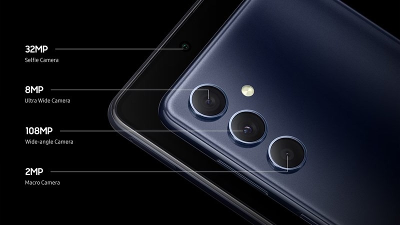 Galaxy M54 chính thức ra mắt với camera 108MP OIS và viên pin cực khủng