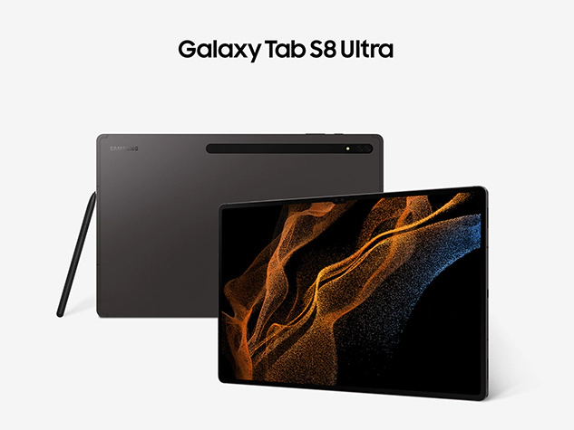 Galaxy Tab S8 Ultra có màn hình tai thỏ 