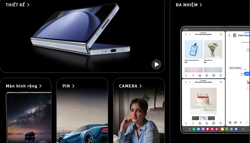 Galaxy Z Fold5 chính thức được ra mắt với hiệu suất sử dụng cực khủng