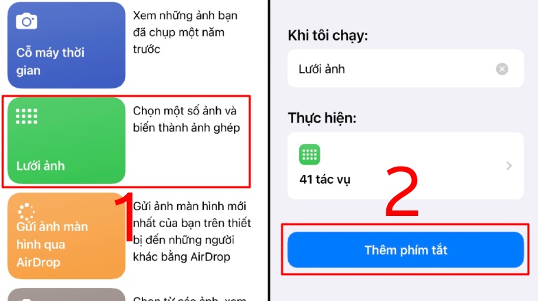 Ghép ảnh trên iPhone