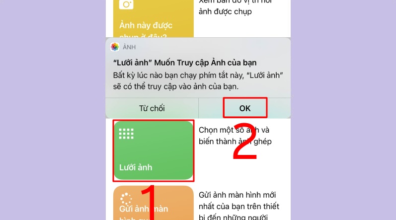 Ghép ảnh trên iPhone