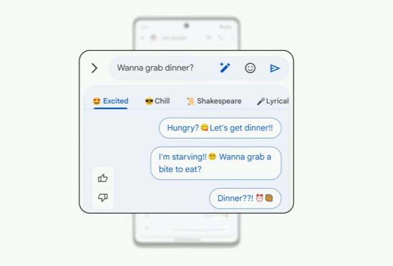 Magic Compose trong Google Messages