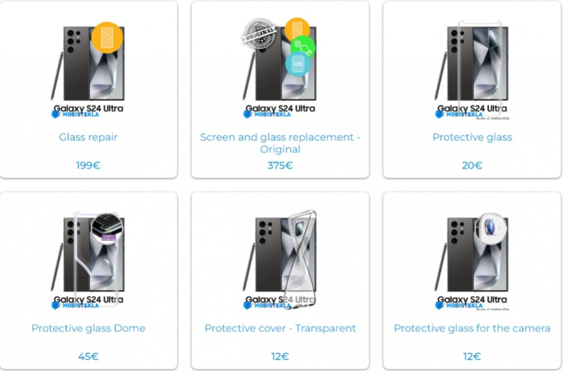 Tiết lộ chi phí thay pin và màn hình của dòng Galaxy S24