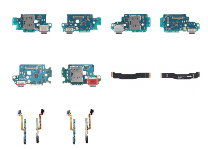 Hé lộ hình ảnh của một số bộ phận nguyên bản trên dòng Galaxy S24