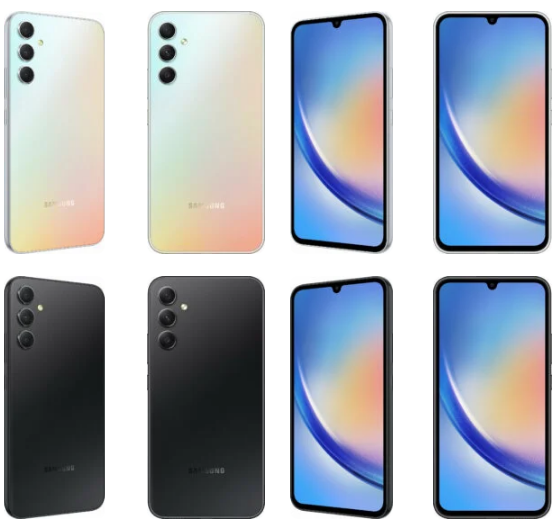 Hình ảnh kết xuất Galaxy A34 và Galaxy A54 tiếp tục bị rò rỉ dưới mọi góc độ