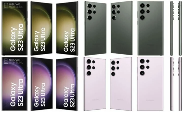 Thêm hình ảnh rò rỉ Galaxy S23 Ultra mới tiết lộ thiết kế và màu sắc