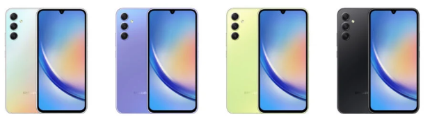 Rò rỉ hình ảnh render chính thức của Galaxy A34 và Galaxy A54