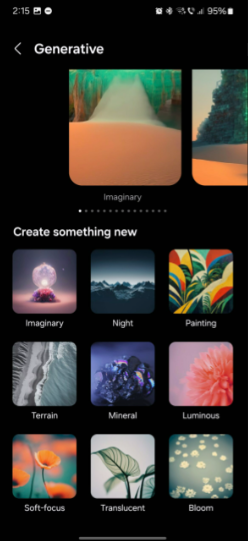 Làm cho Galaxy S24 của bạn trở nên độc đáo với hình nền AI Generative