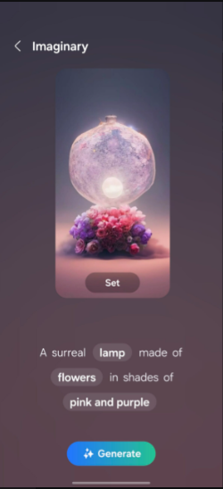 Làm cho Galaxy S24 của bạn trở nên độc đáo với hình nền AI Generative