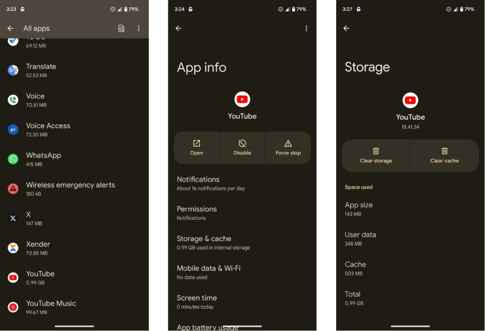 cach-xoa-bo-nho-dem-cache-youtube-de-giai-phong-dung-luong-cho-dien-thoai