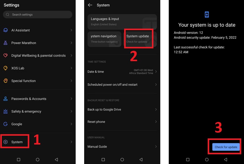 Cập nhật phần mềm điện thoại thường xuyên