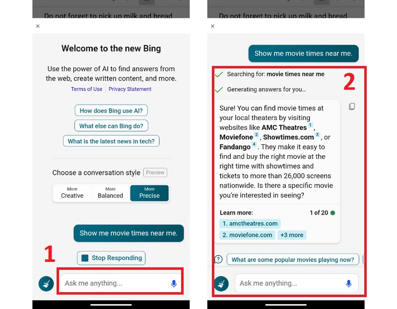 Trải nghiệm Bing Chat trong SwiftKey trên điện thoại Android
