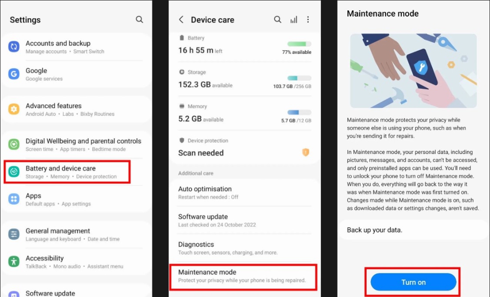 huong-dan-cach-khoi-dong-che-do-bao-tri-tren-thiet-bi-samsung-ban-can-biet