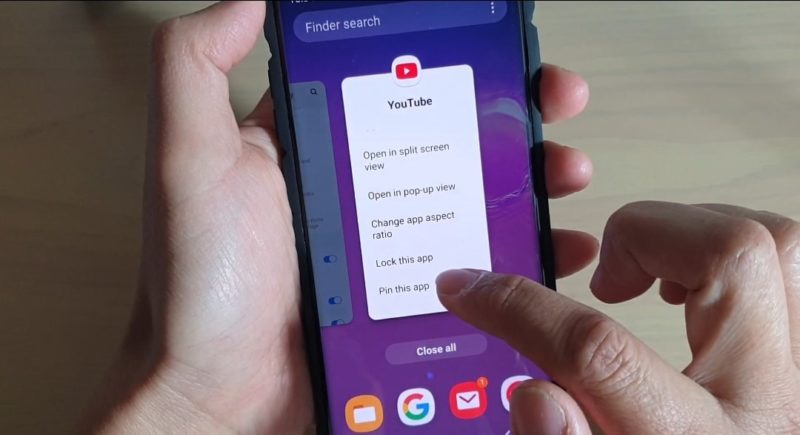 Ghim ứng dụng là thao tác ghim ứng dụng mà bạn có thể thao tác trên máy tính hoặc điện thoại