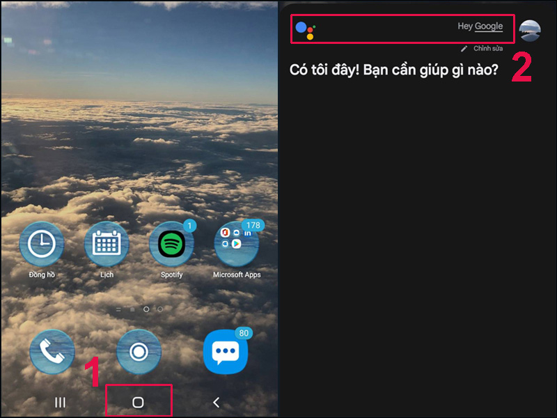 Sử dụng Google Assistant