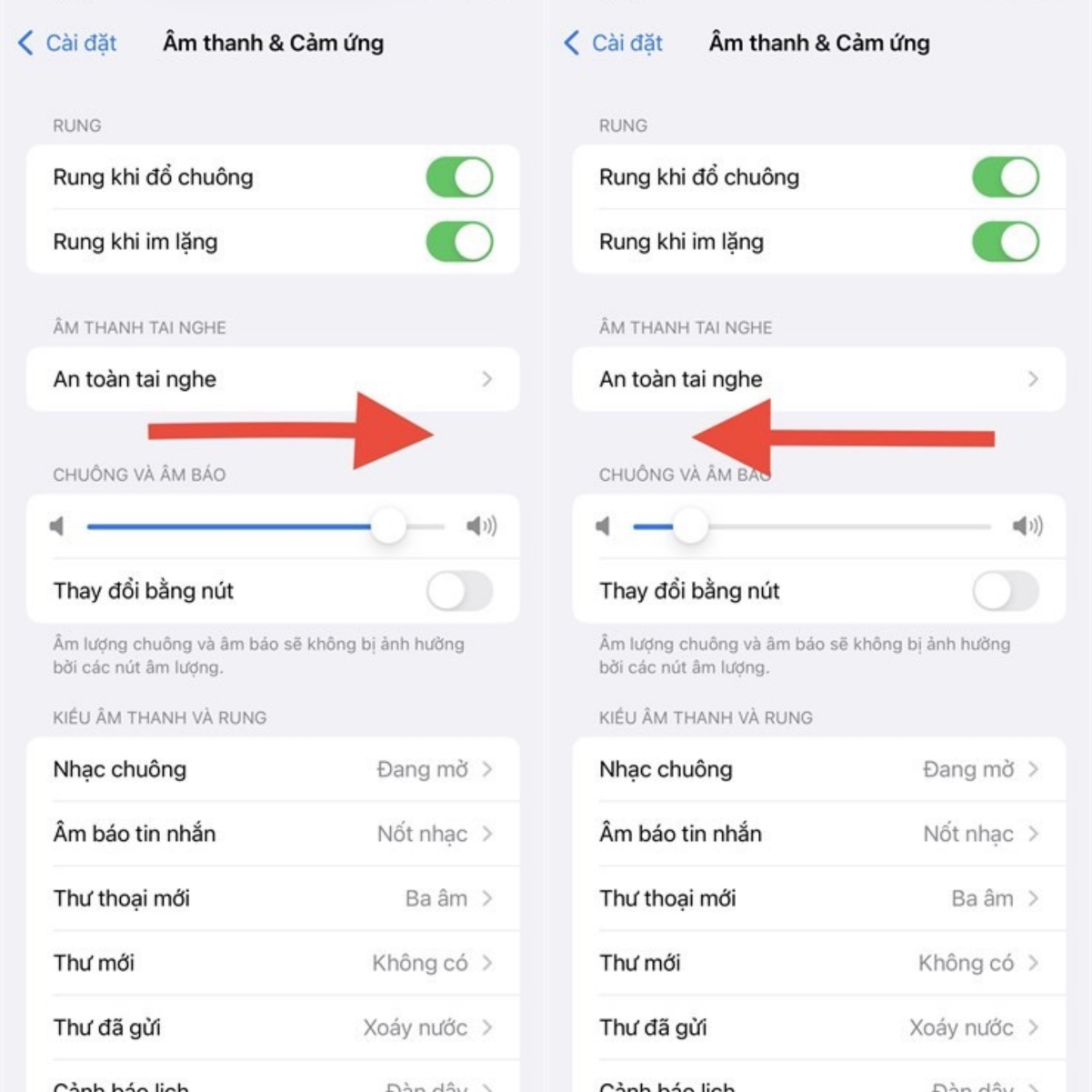 Cách khắc phục khi chuông báo thức kêu nhỏ