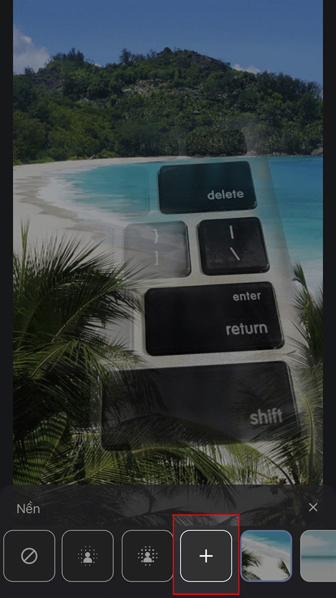 Cách đổi nền Google Meet trên điện thoại Samsung