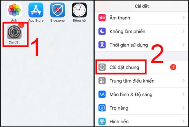 Cập nhật phiên bản iOS