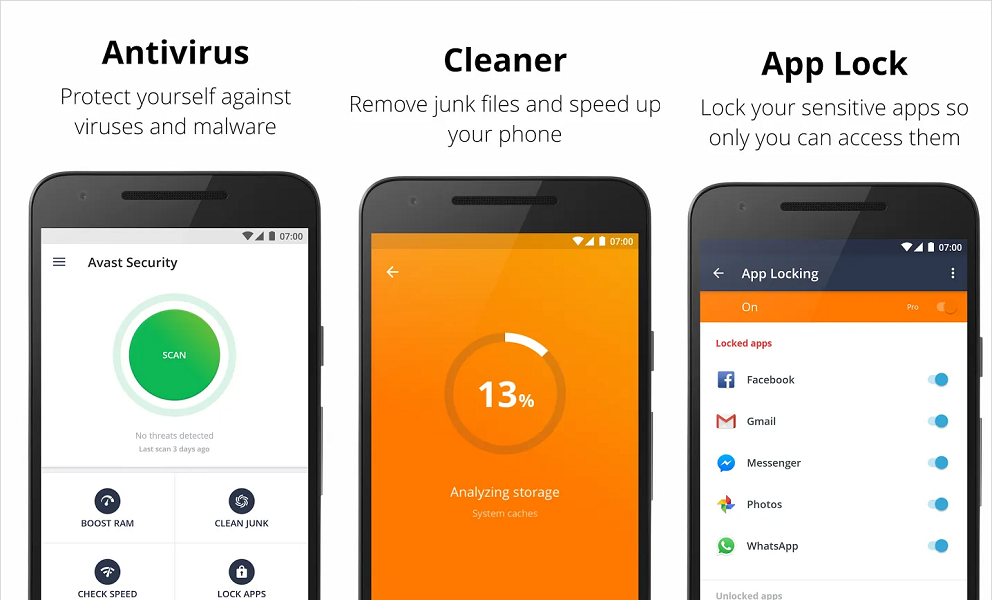 các ứng dụng của bên thứ 3 để loại bỏ virus