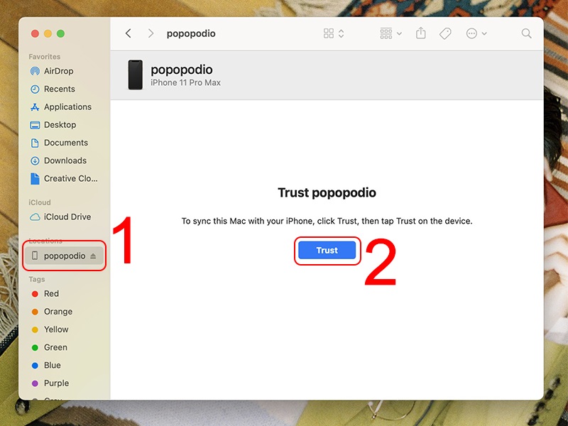 Kết nối iPhone với PC