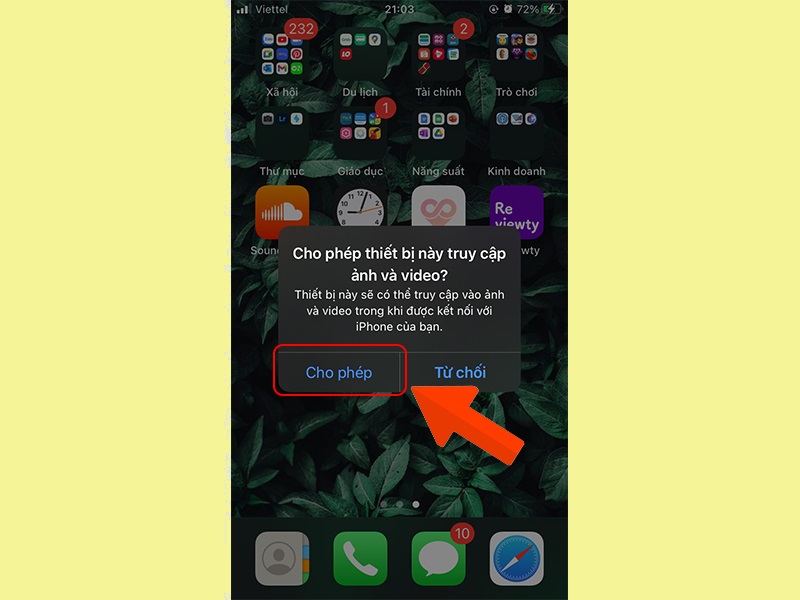 Kết nối iPhone với PC