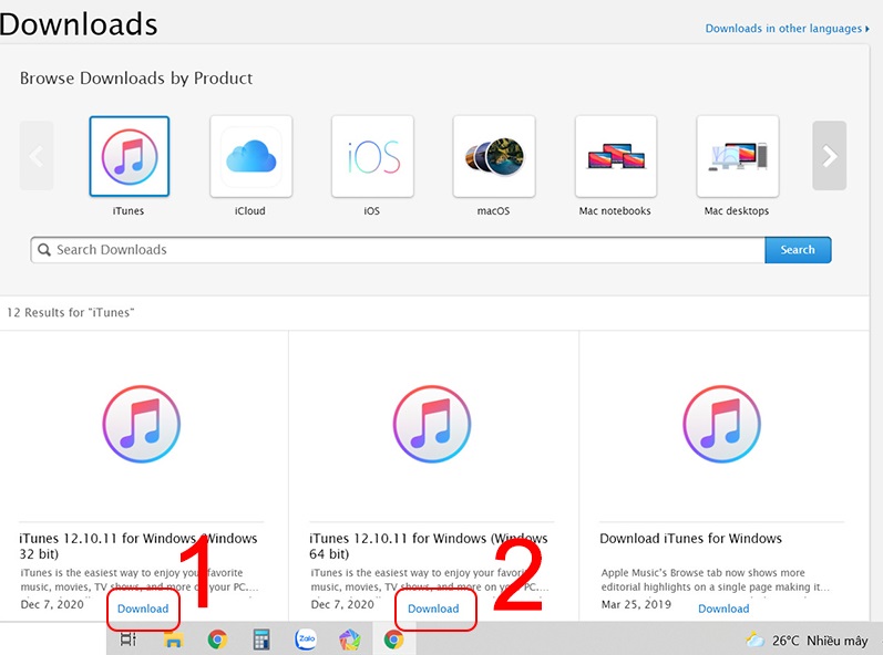 Kết nối iPhone với PC