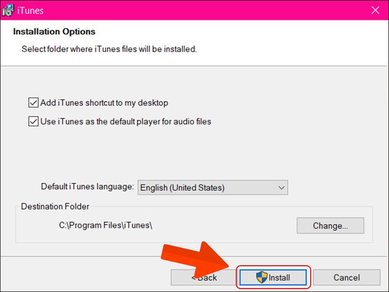 Kết nối iPhone với PC