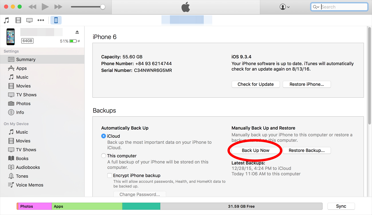 iPhone bị vô hiệu hóa và cách xử lý