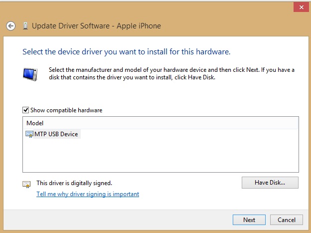 iPhone không kết nối iTunes