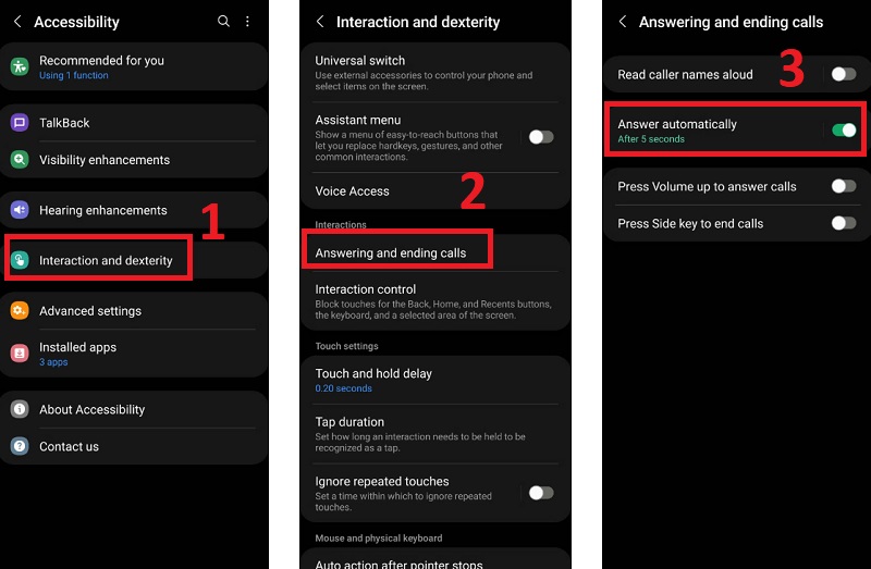 Trả lời cuộc gọi rảnh tay qua cổng kết nối Bluetooth