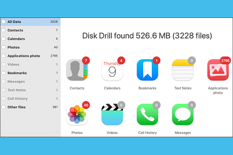 khôi phục ảnh đã xóa trên iPhone