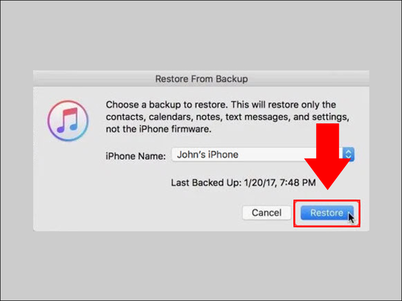 khôi phục ảnh đã xóa trên iPhone