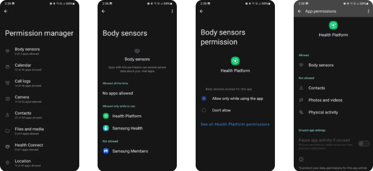 Kiểm soát quyền riêng tư với Trình quản lý quyền trong One UI cực hữu ích