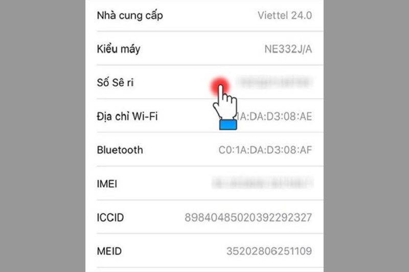 Mách bạn 2 cách check số serial iPhone đơn giản nhất