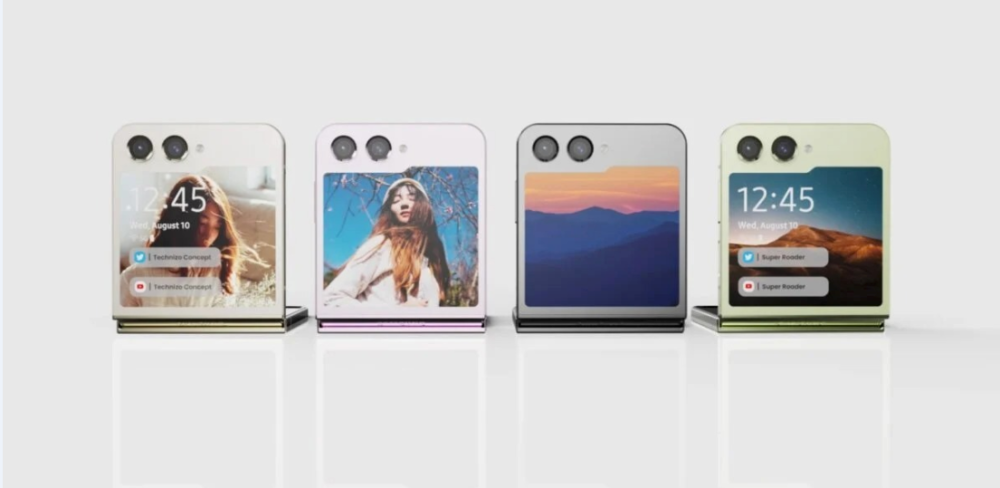 Màn hình phụ trên Galaxy Z Flip 5 sẽ có hình dạng 