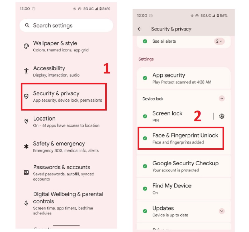 Cach nâng cao ẩn thông báo riêng tư trên điện thoại
