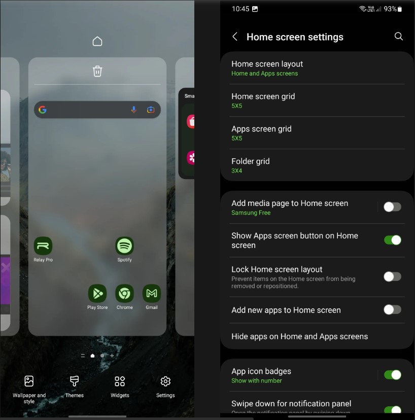 9 tuyệt chiêu giúp cải thiện trải nghiệm màn hình chính trên Samsung Galaxy S23