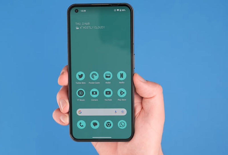Sử dụng phím tắt tùy chỉnh để thay thế ứng dụng trên màn hình chính