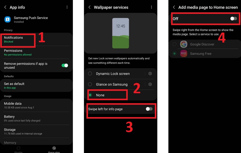 Cách tắt quảng cáo trên hệ thống Samsung