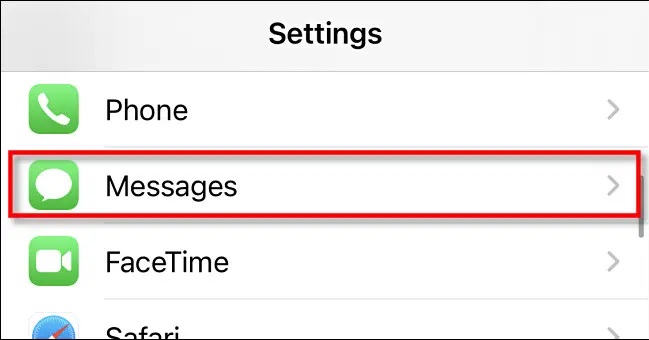 Ẩn tin nhắn từ số lạ