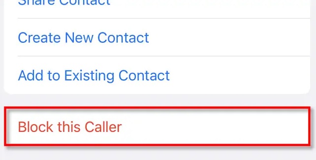 Ẩn tin nhắn từ số lạ